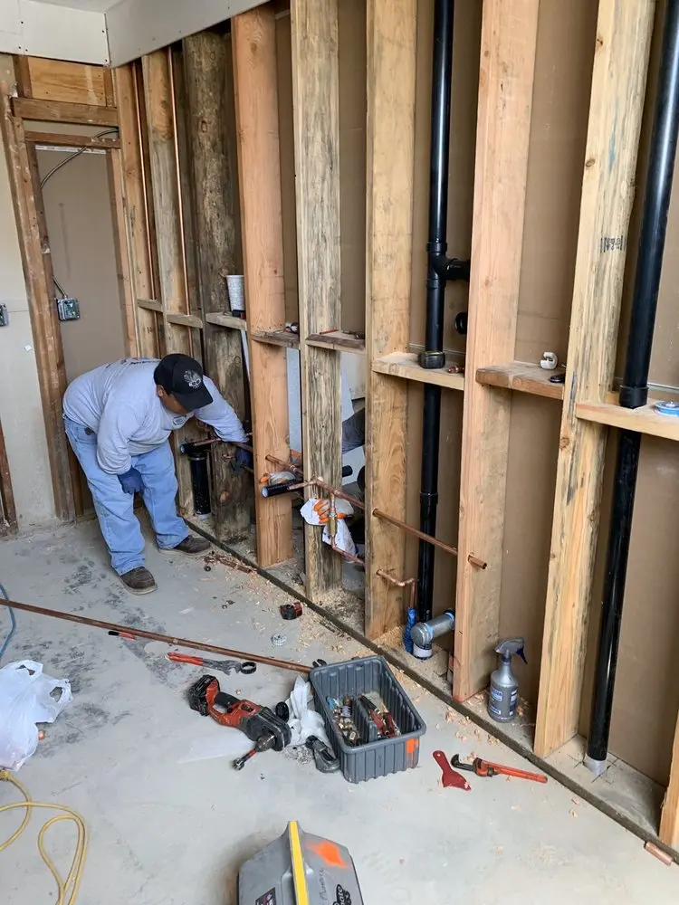 Commercial rough-in plumbing for Gas Line Repair in Hillside Village